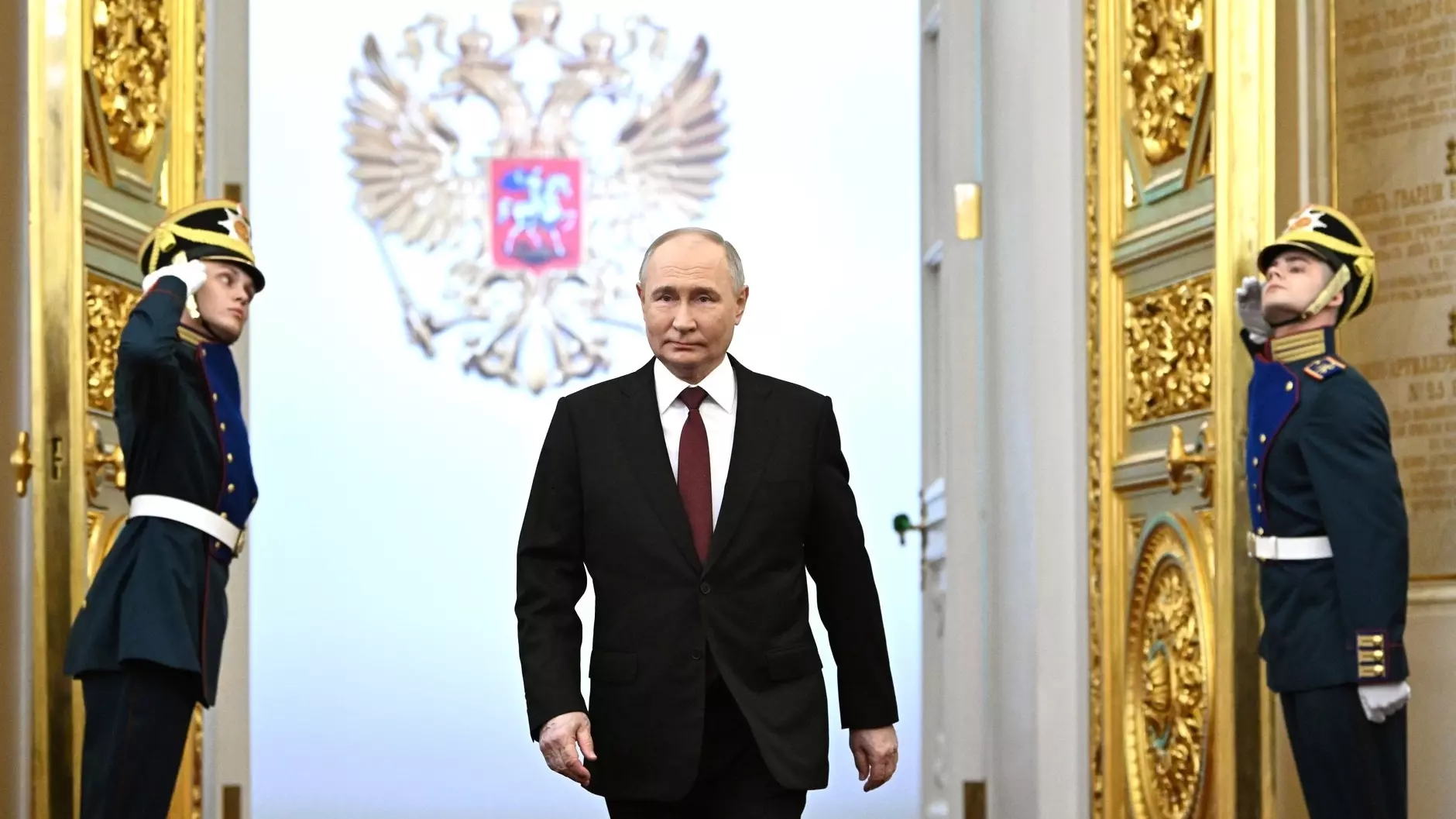 В Кремле прошла инаугурация Владимира Путина на должность президента России