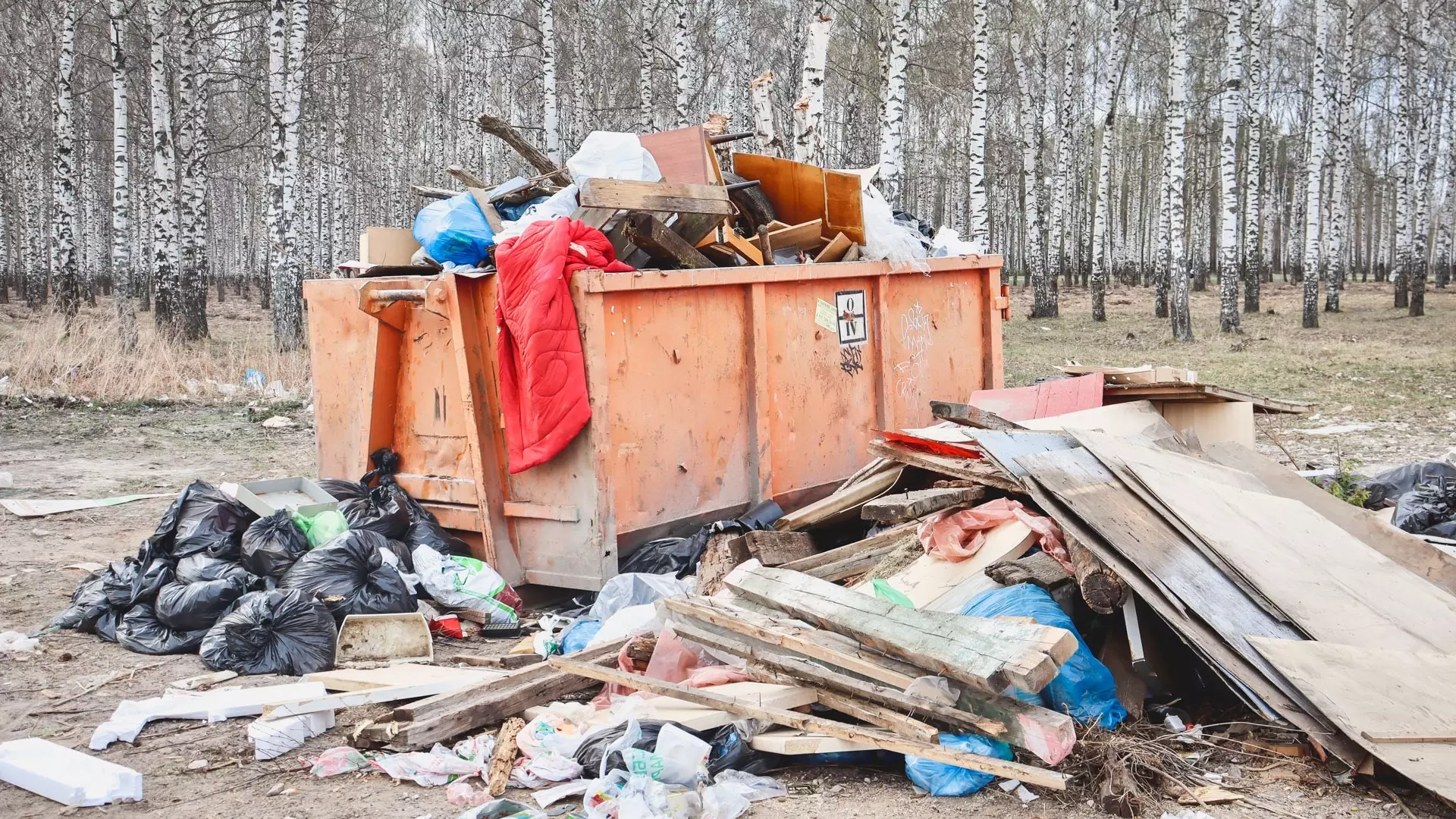 СК проверит нелегальную свалку на ВИЗе в Екатеринбурге, где постоянно жгут мусор