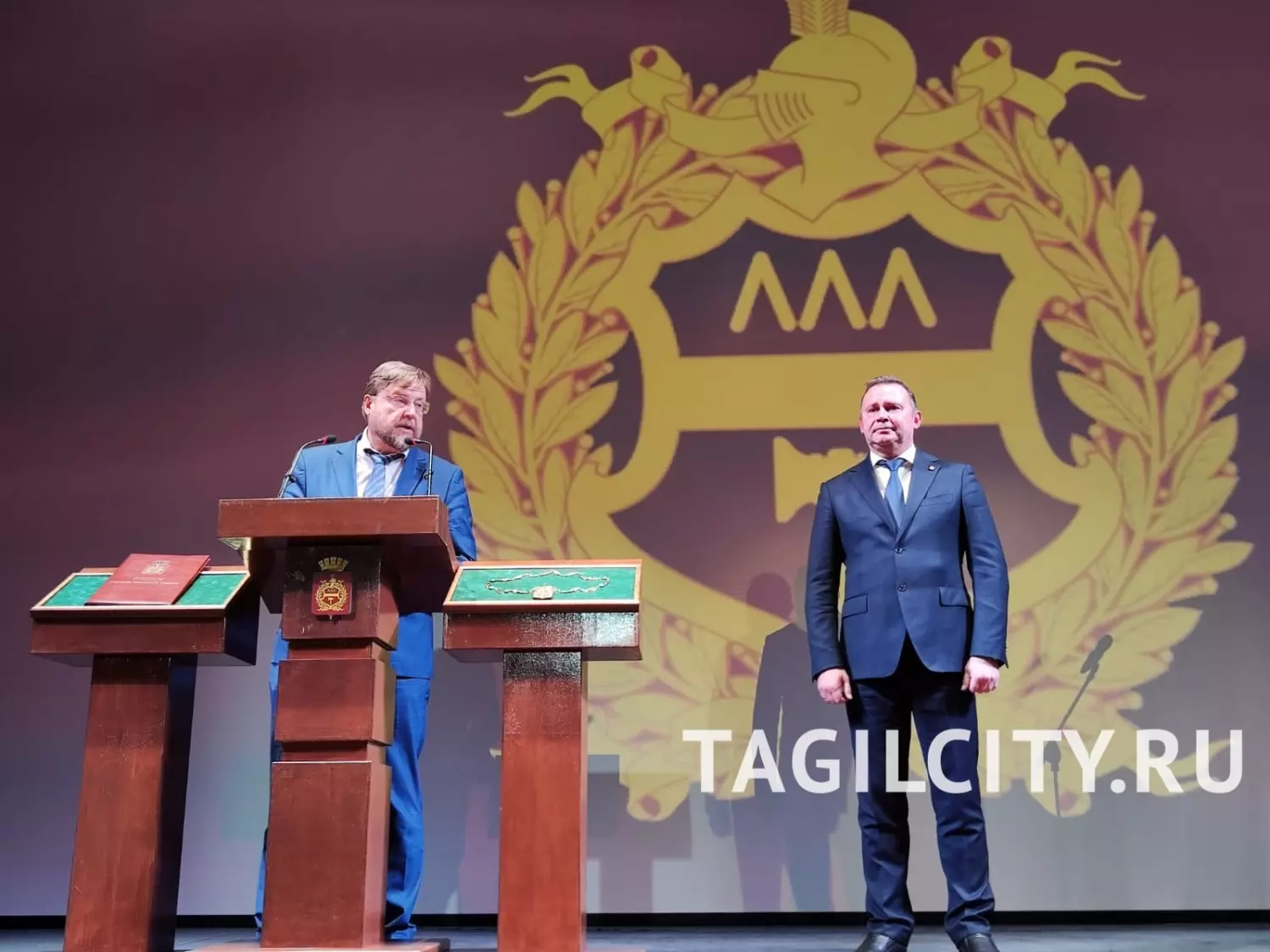 Выступление первого заместителя аппарата губернатора Свердловской области Вадим Дубчев
