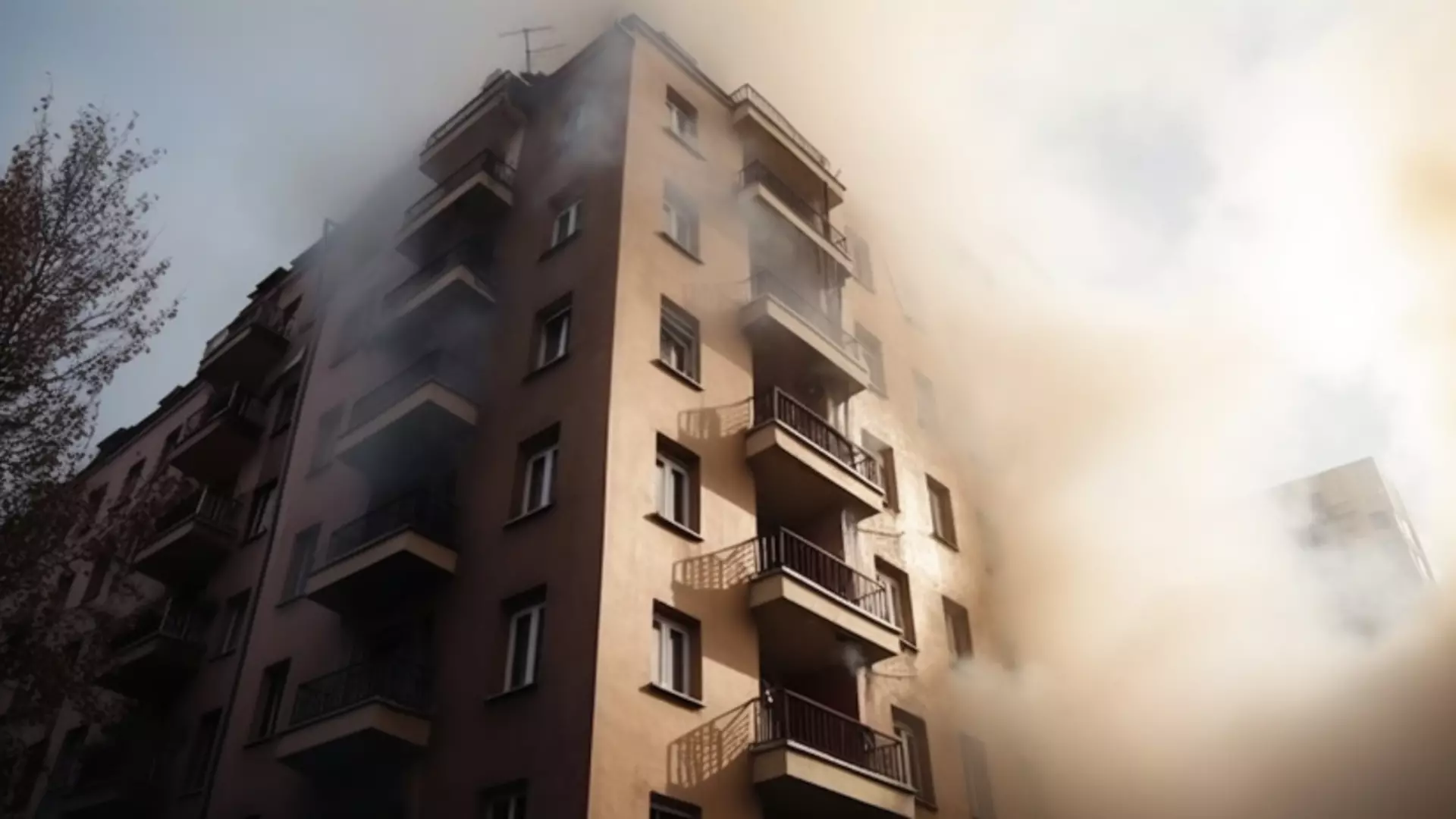 Стала известна личность мужчины, выпавшего из окна при пожаре в Екатеринбурге