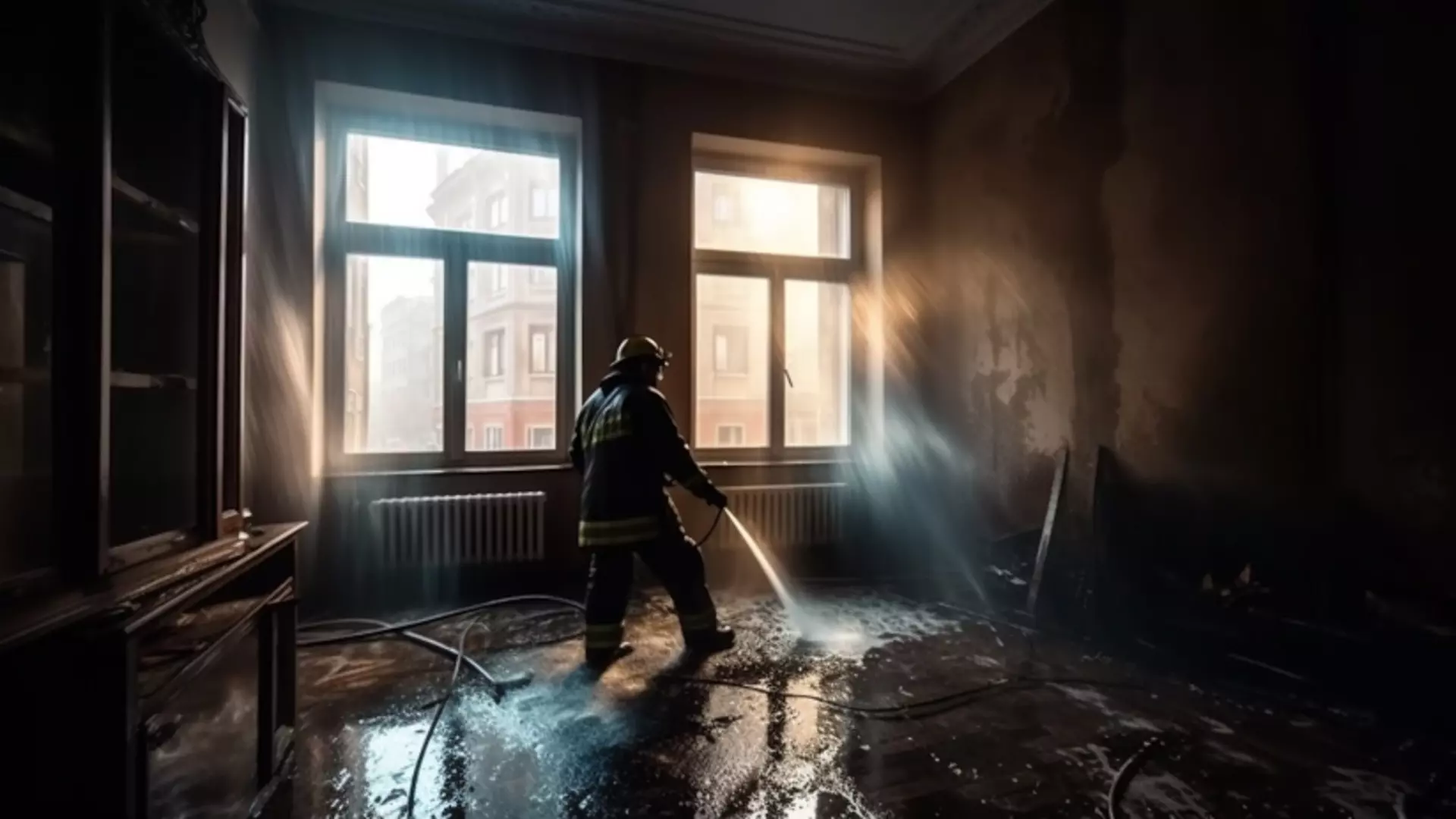 Житель Карпинска заживо сгорел из-за непотушенной сигареты