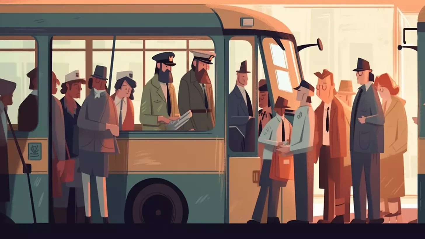 Водителю автобуса в Екатеринбурге пришлось заталкивать пассажиров в салон