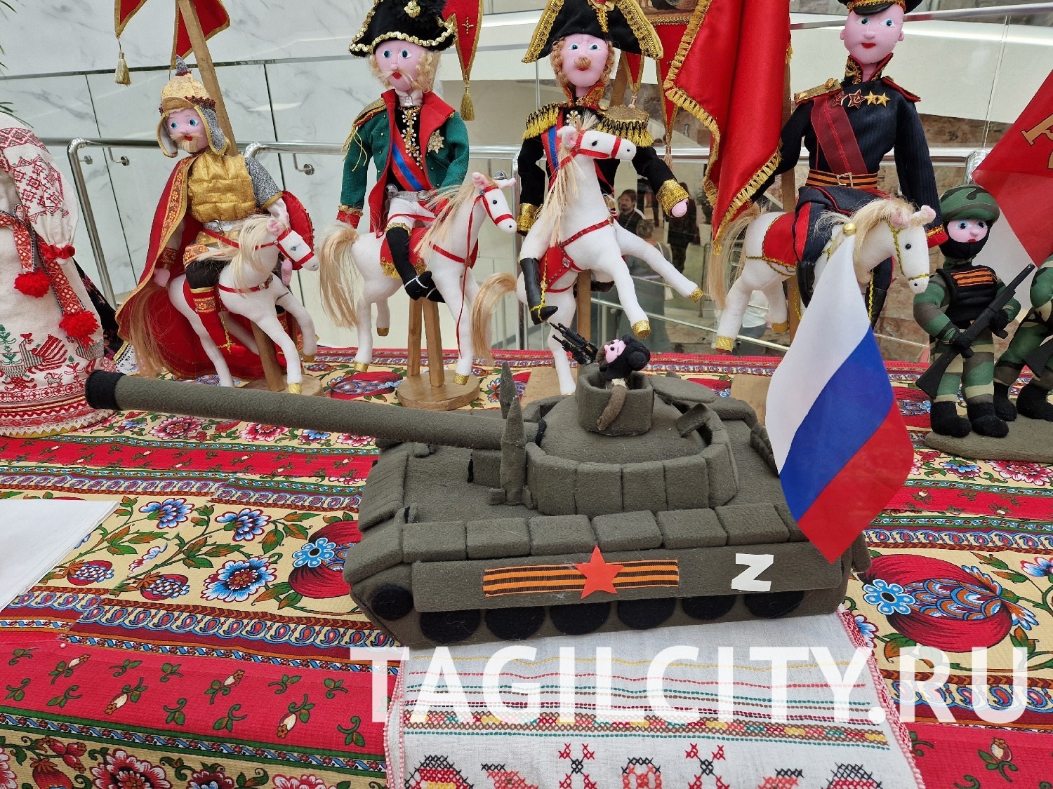 Современный танк и великие полководцы России