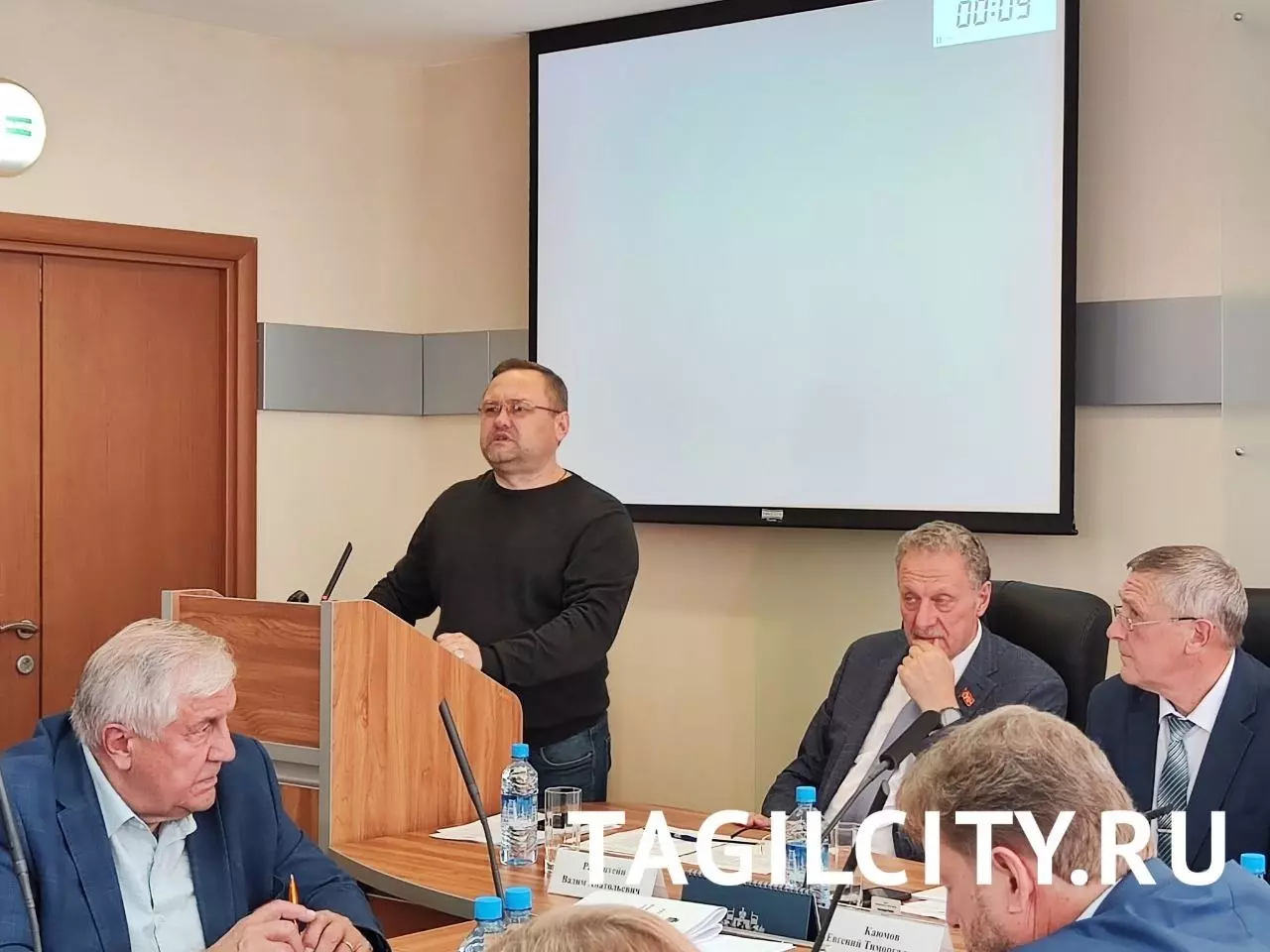 Атаман Сергей Мошин на конкурсе по отбору потенциальных мэров