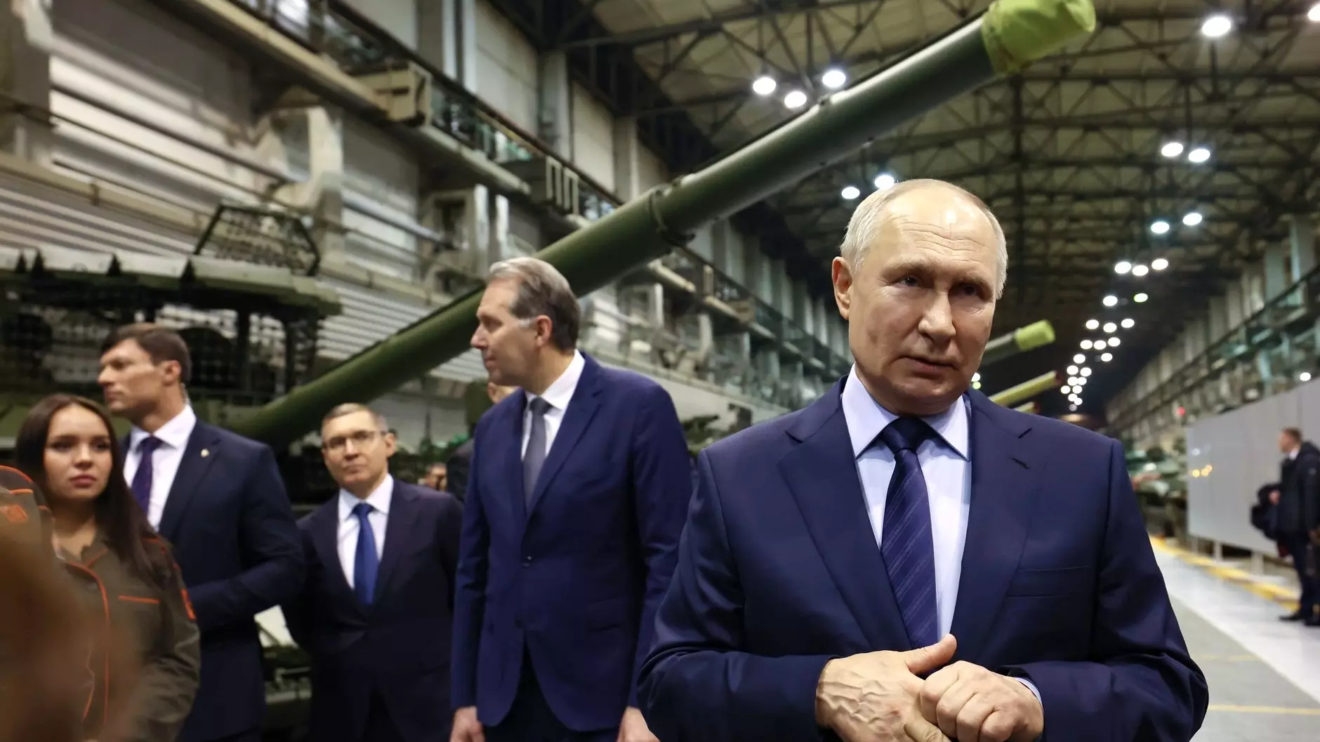 Визит Владимира Путина в Нижний Тагил в феврале 2024 года