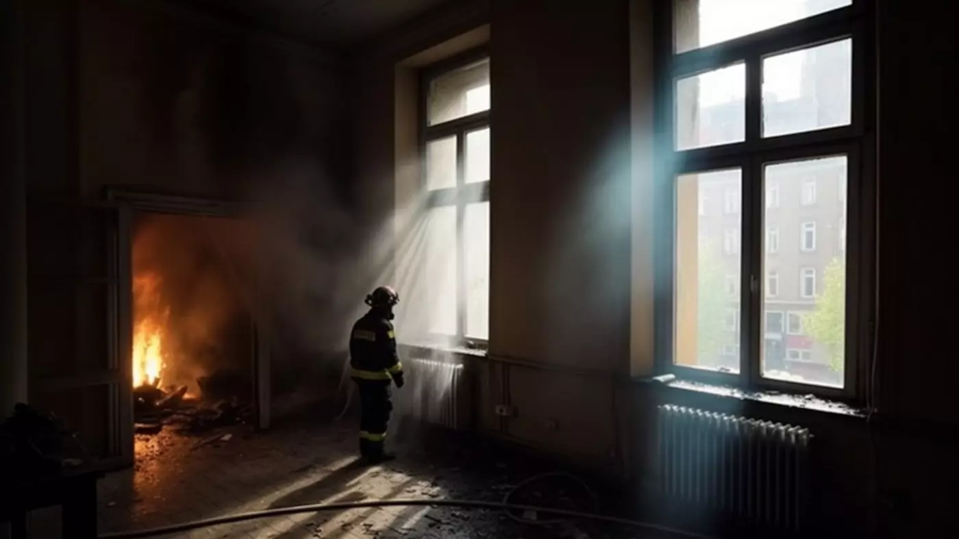 В Челябинской области на крупной фабрике вспыхнул пожар