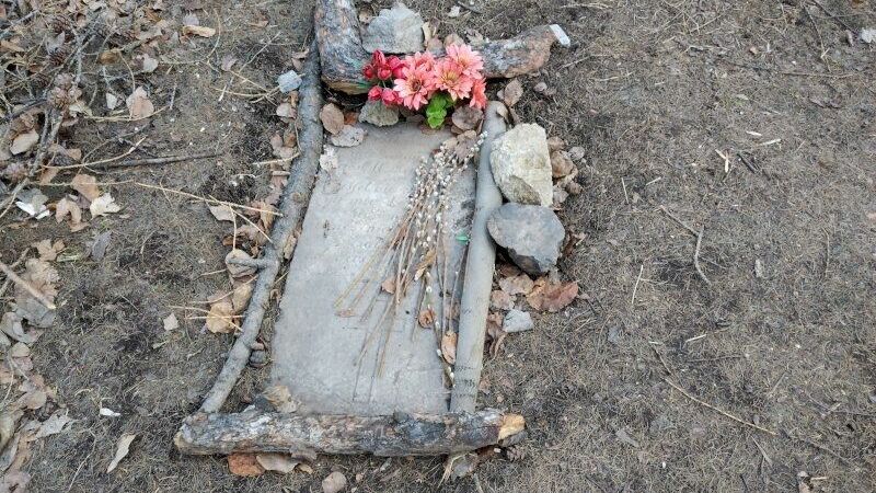 Свердловчане обустроили могилу младенца в городском парке Екатеринбурга