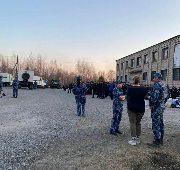 Эвакуация из ЛИУ-23 в поселке Сосьва
