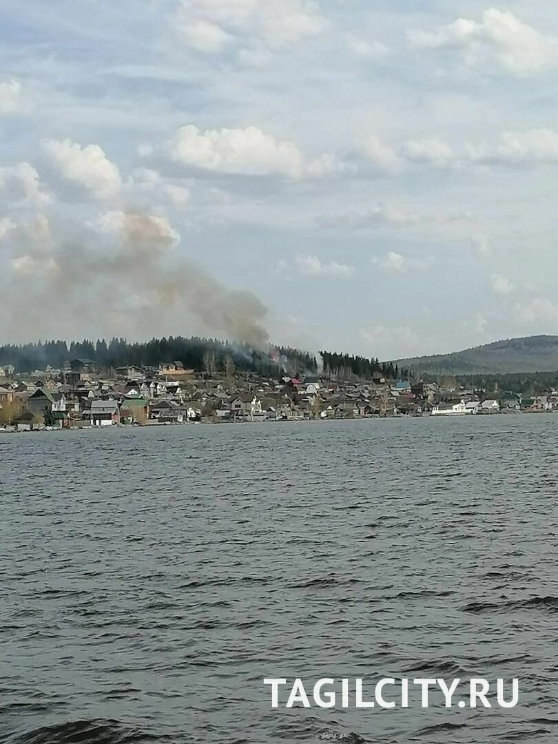 Пожар в Черноисточинске