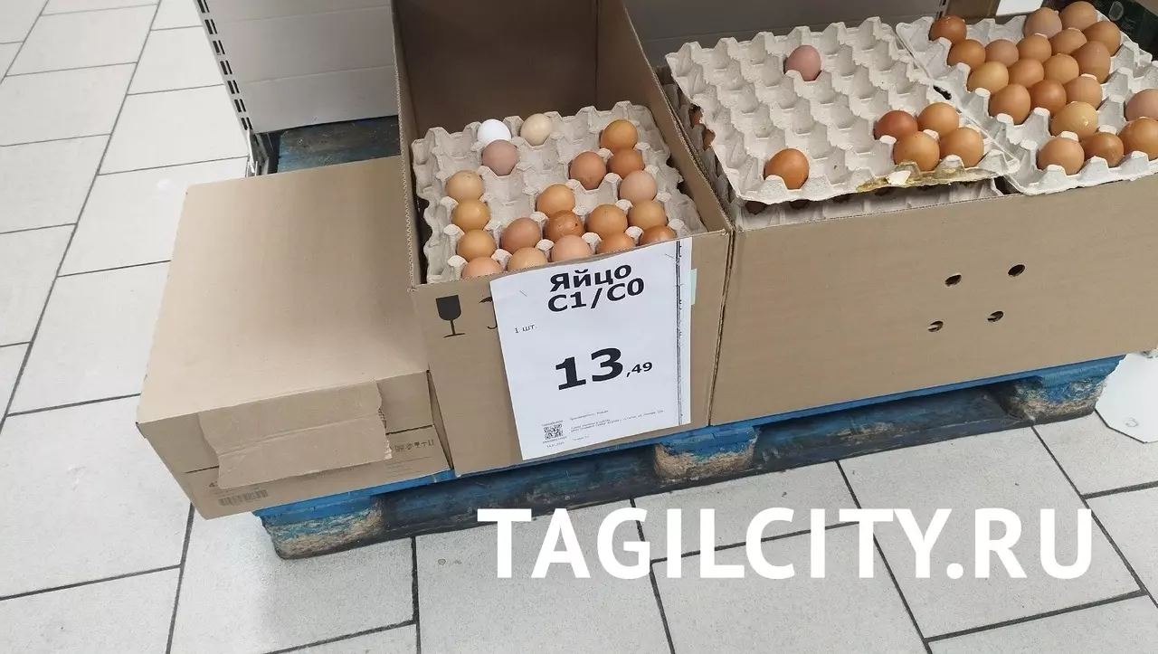 В Нижнем Тагиле начали продавать яйца поштучно