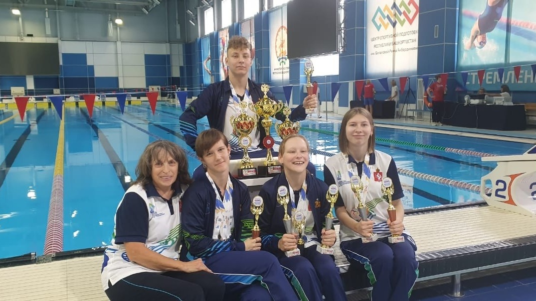 Юные пловцы из Нижнего Тагила заняли 1 место во Всероссийской летней спартакиаде