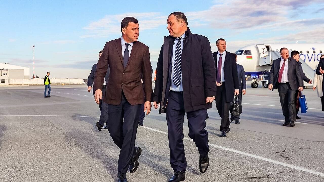 Евгений Куйвашев встретился с премьер-министром Беларуси