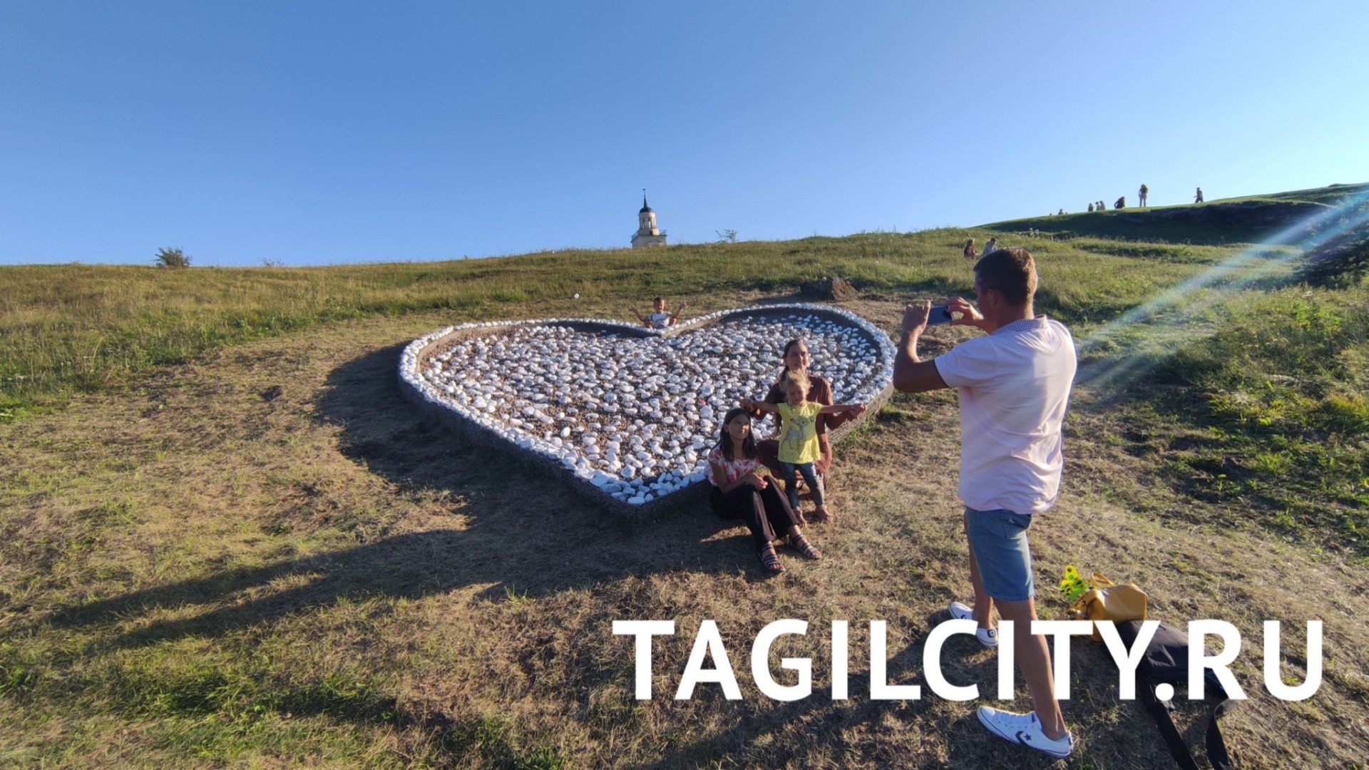Арт-объект «Сердце Тагила» открылся на Лисьей горе в День города 12 августа