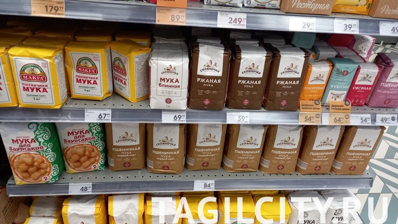 Цены на продукты в Нижнем Тагиле