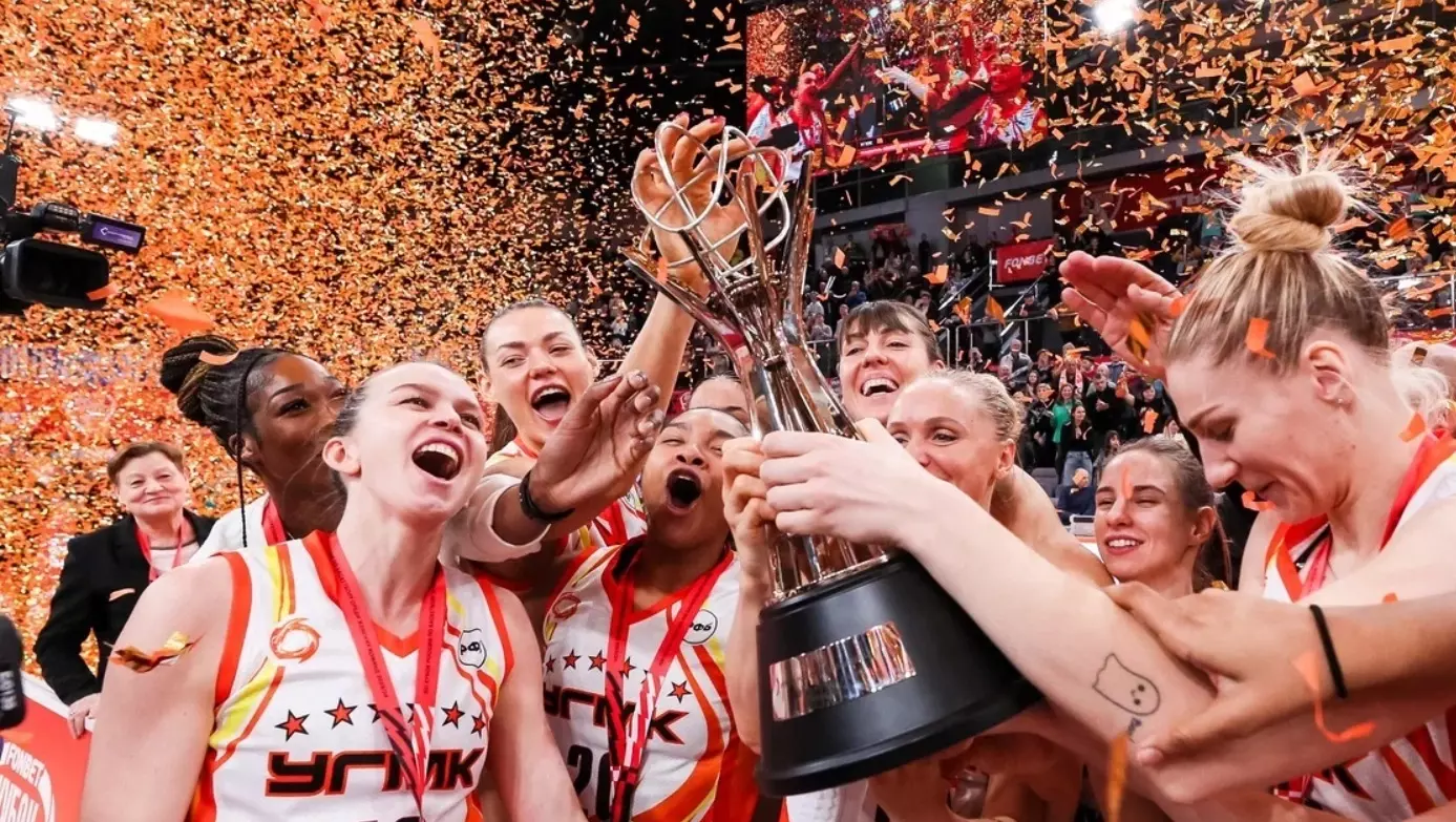 Баскетбольный клуб УГМК победил на играх Кубка России в 11-й раз