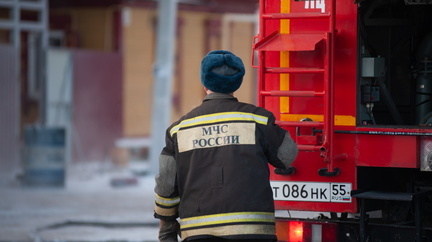 Двухэтажный частный дом сгорел в Екатеринбурге