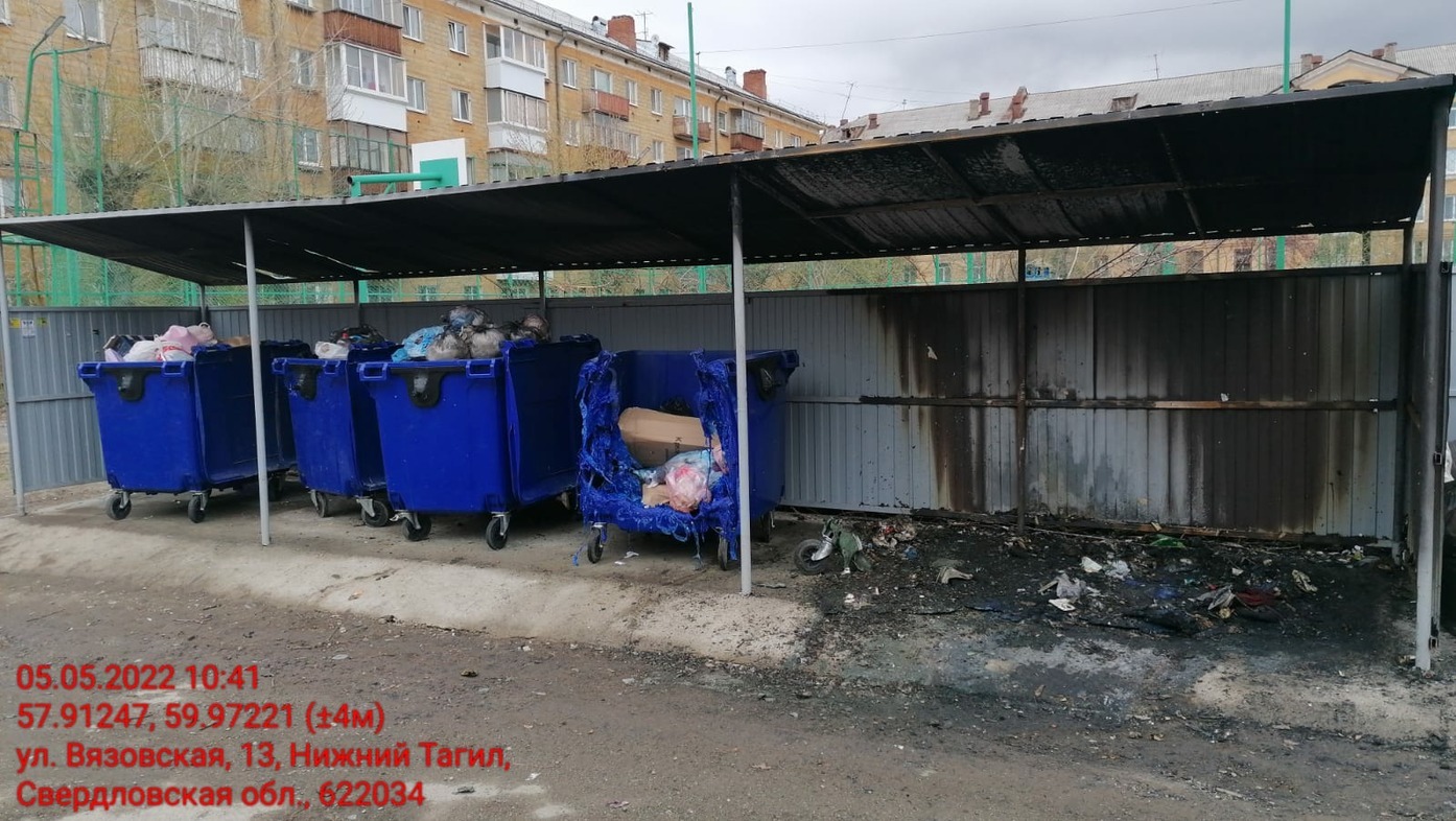 С проблемами при вывозе мусора на севере Свердловской области сталкивается «Рифей»