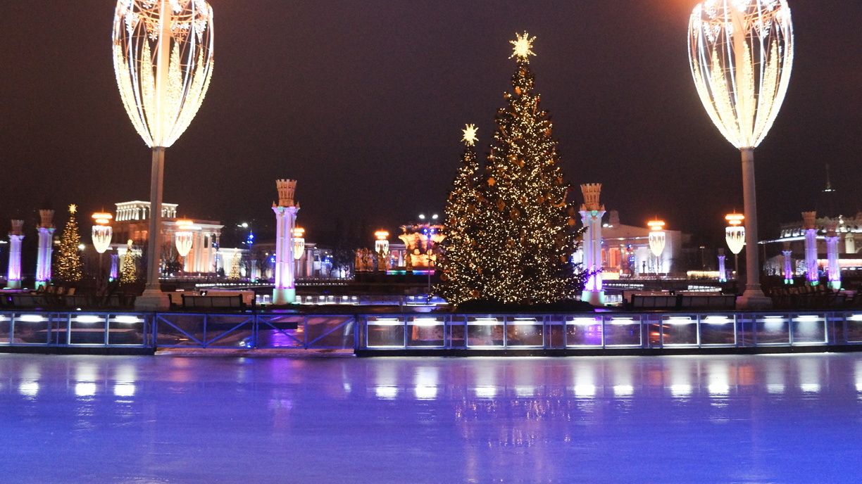 Новогоднюю открытку нарисуют на катке в Екатеринбурге