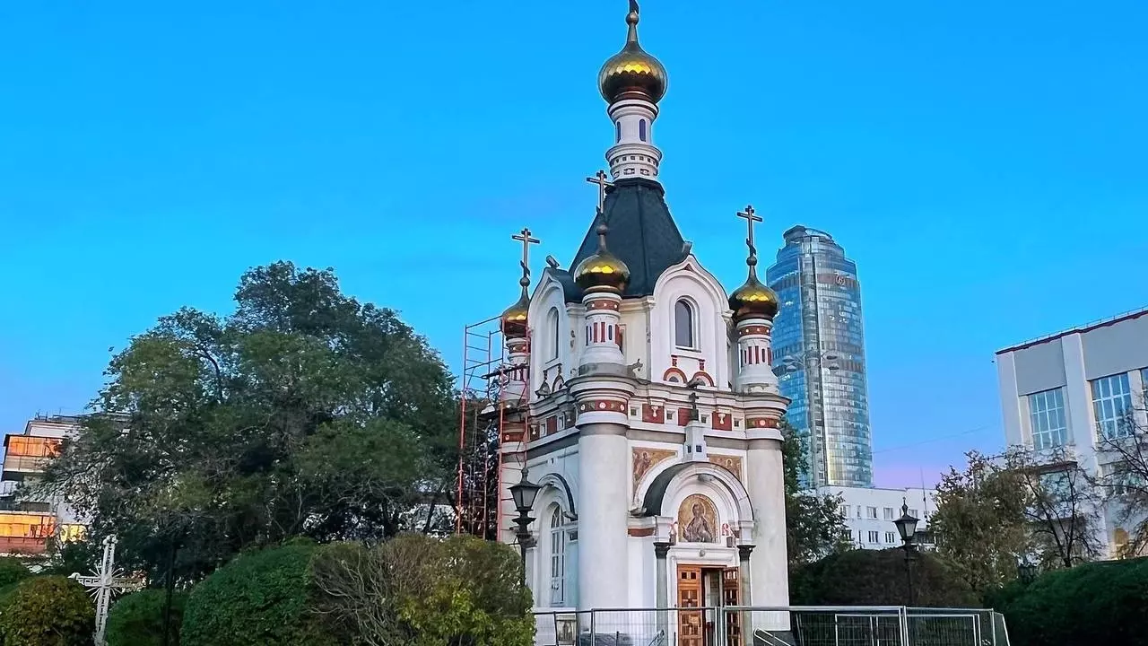 В Екатеринбурге началась реставрация часовни Святой Екатерины