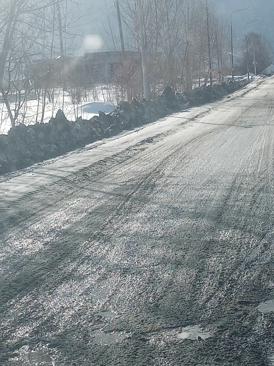 Расчистка дорог от снега