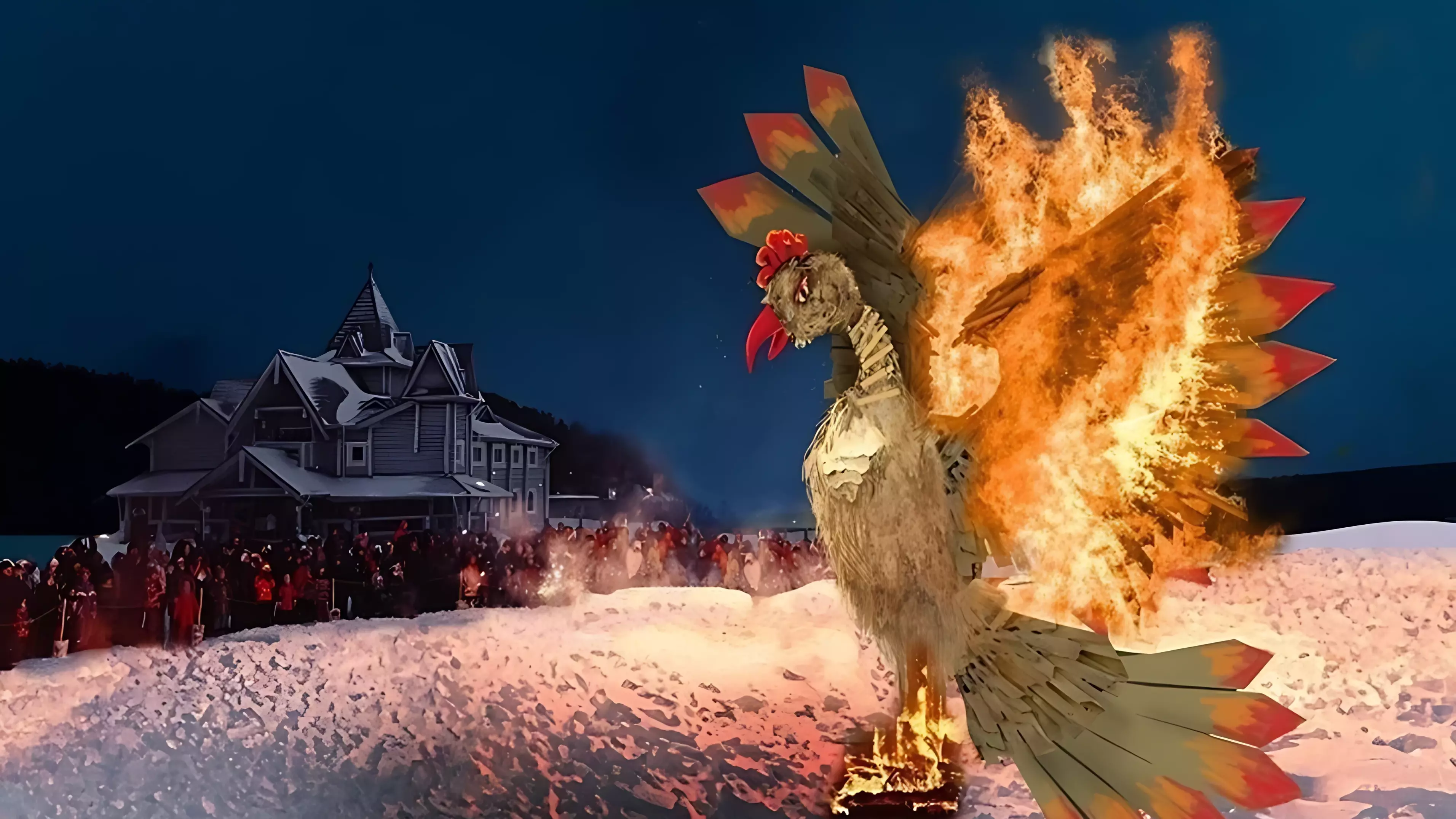 10-метровая Жар-птица будет сожжена на Масленицу в Арамиле