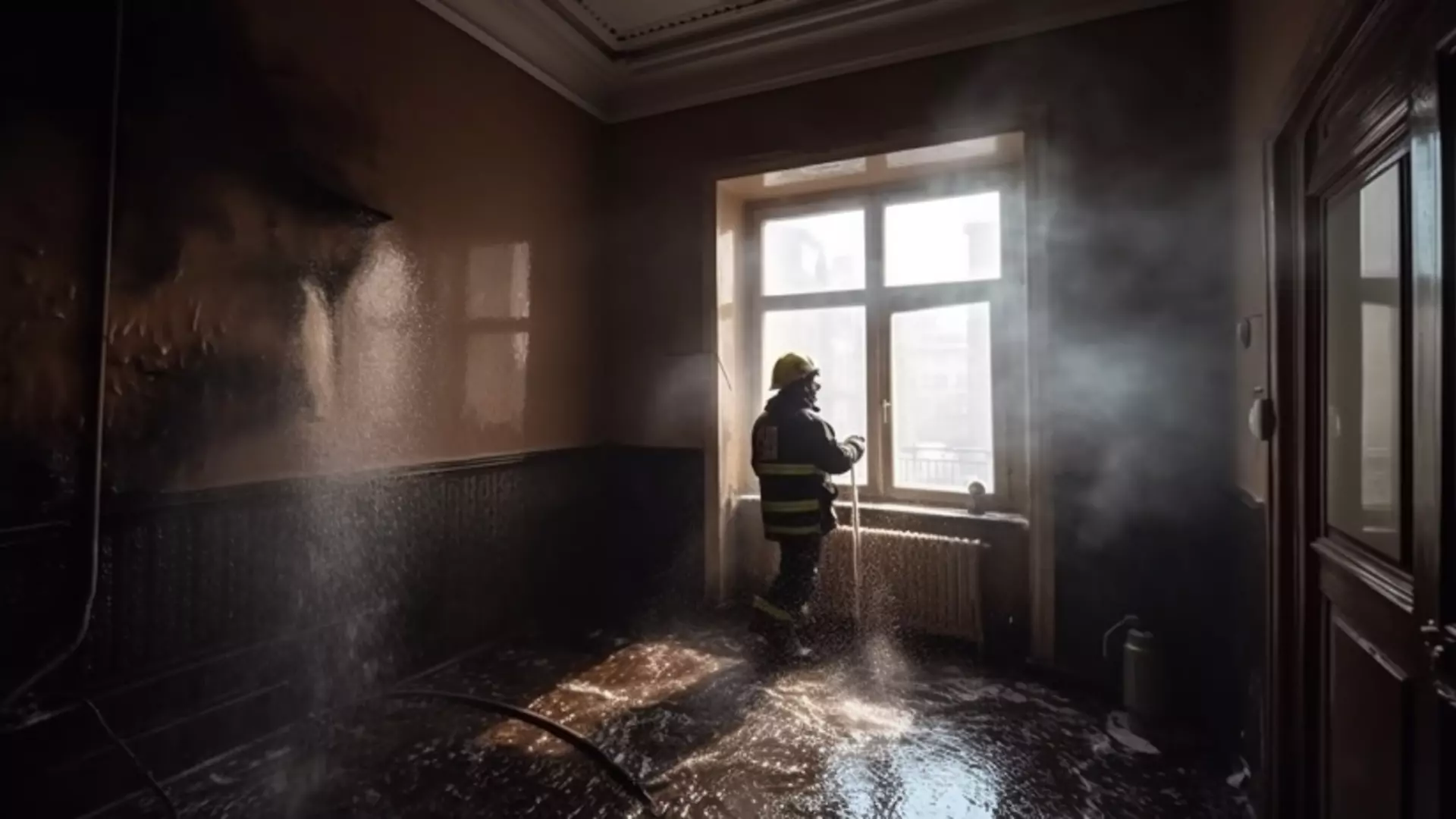 Жителя горящей высотки в Екатеринбурге спасли пожарные