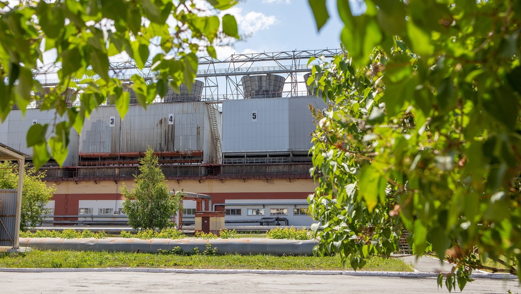 Энергетики «Уралэлектромеди» завершили ремонт пятой секции градирни
