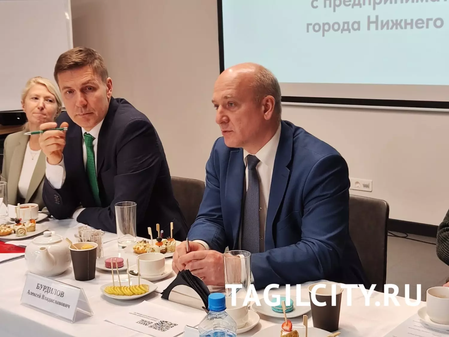 Алексей Бурдилов на встрече с предпринимателями и министерством инвестиций