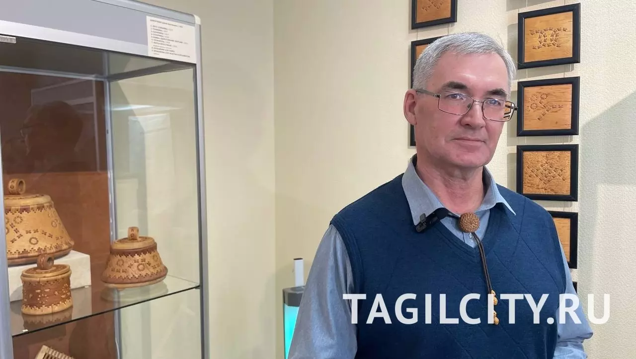 Мастер художественной обработки бересты из Нижнего Тагила открыл свою выставку