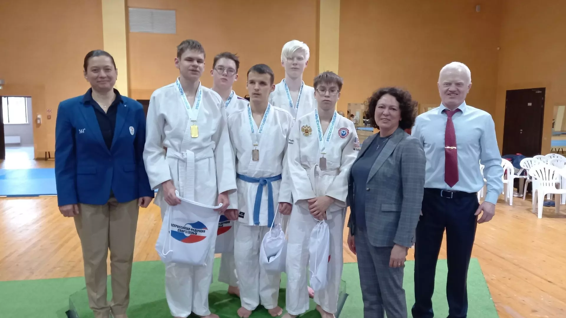 Незрячие дзюдоисты из Нижнего Тагила завоевали медали Всероссийского турнира