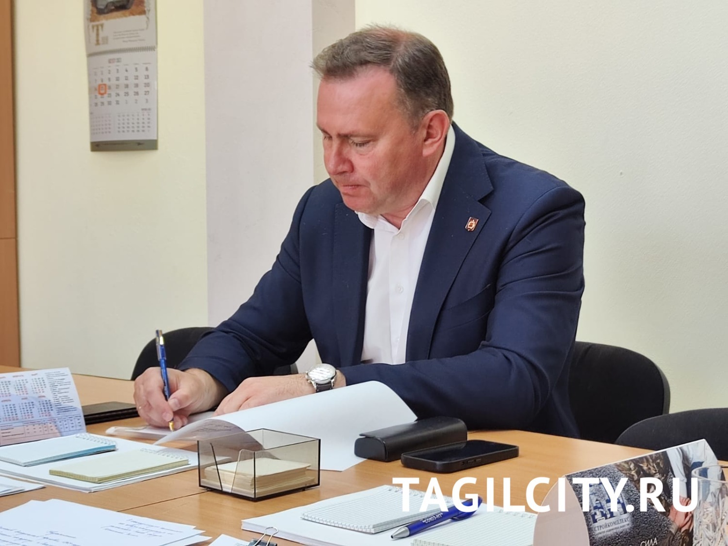 Владислав Пинаев подал документы на конкурс на должность мэра