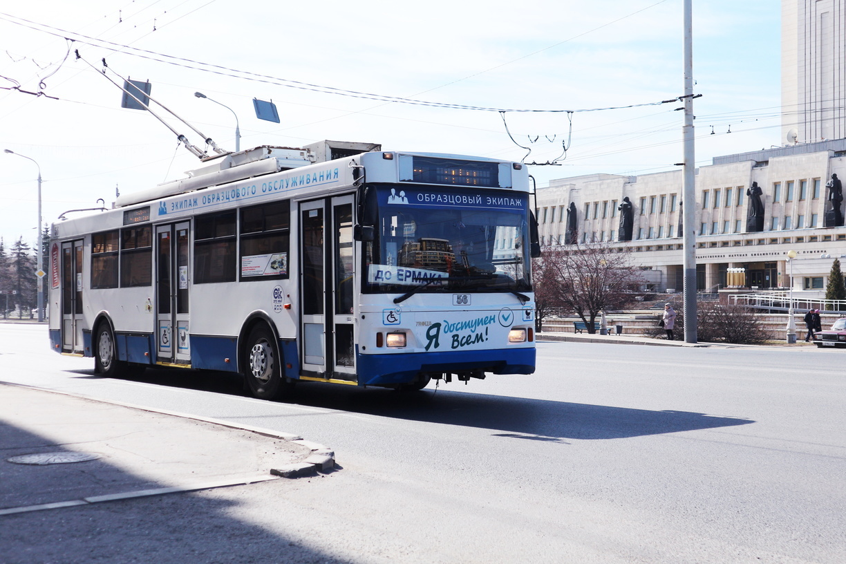 Троллейбусы будут заменены в Екатеринбурге после обращения Куйвашева к Путину