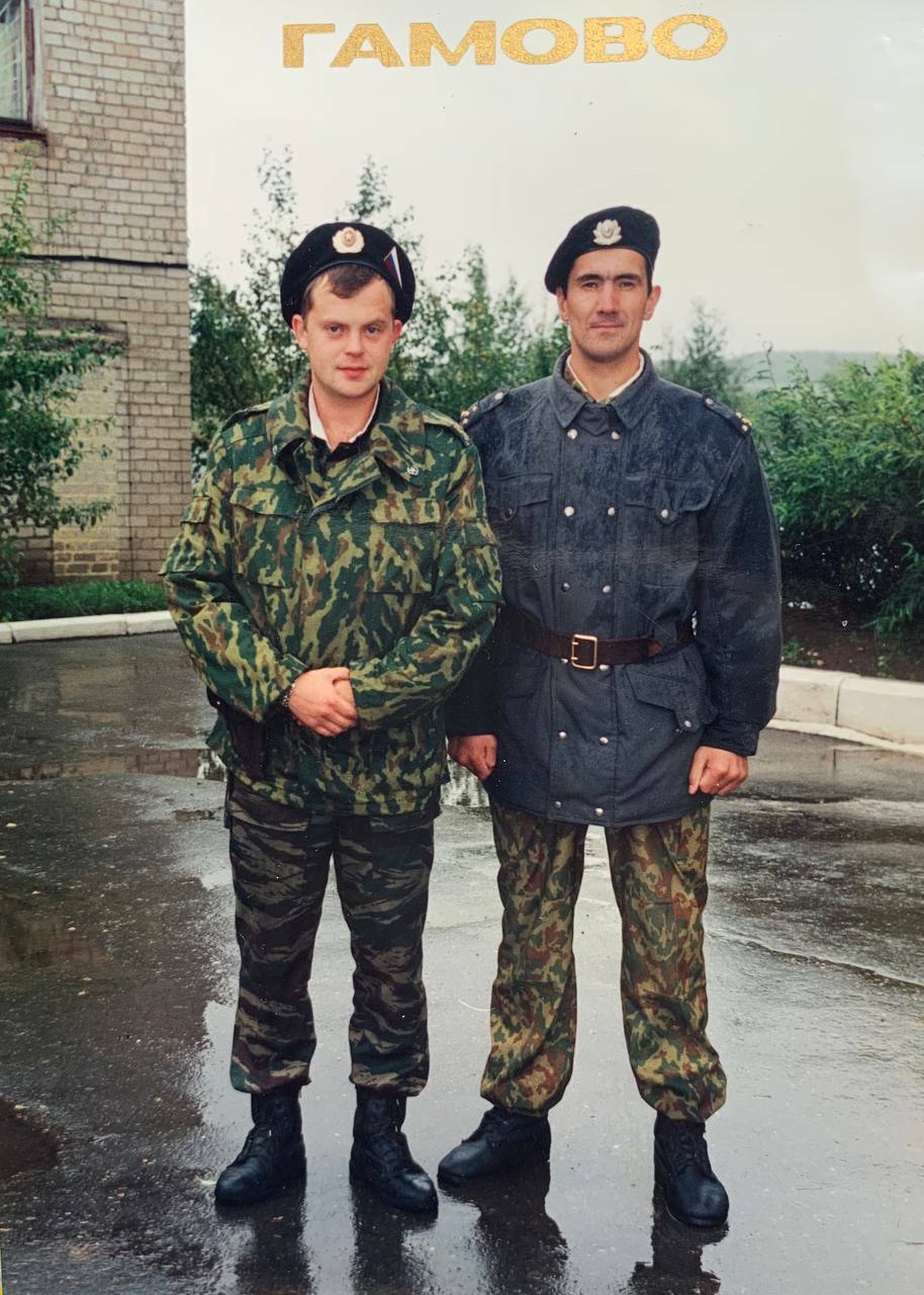 Анатолий Мягков во время службы в воинской части 57/34 в Перми