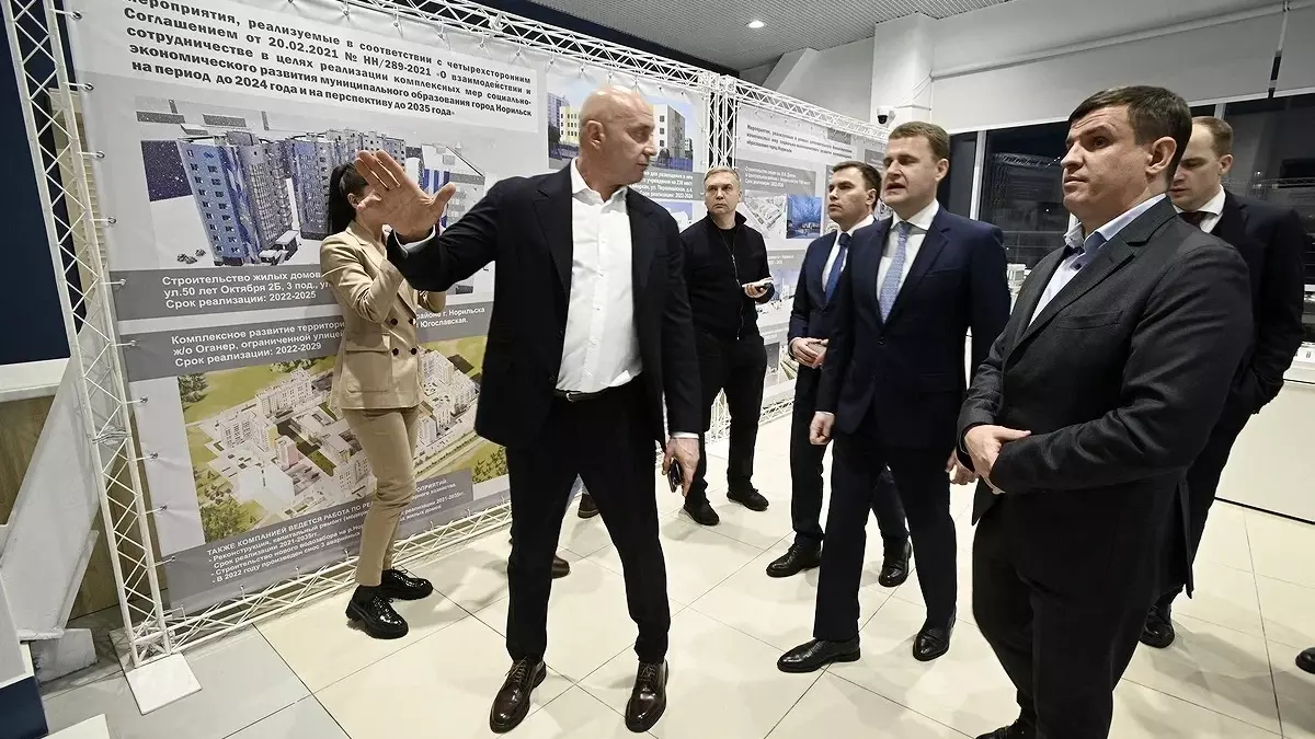 В Норильске с участием главы Минвостокразвития Чекункова запустили социальные объекты