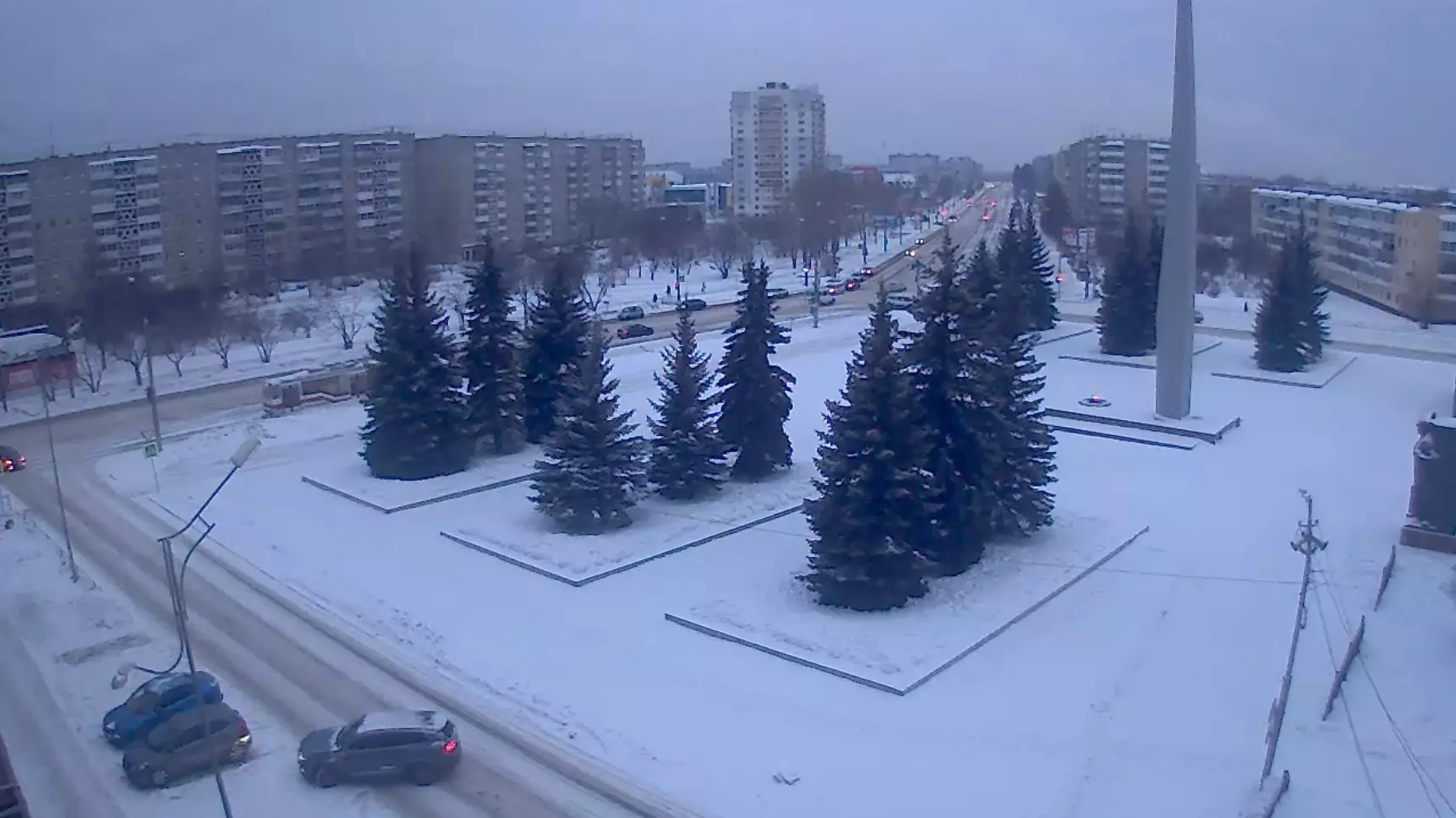 Снегопады прошли в городах Свердловской области