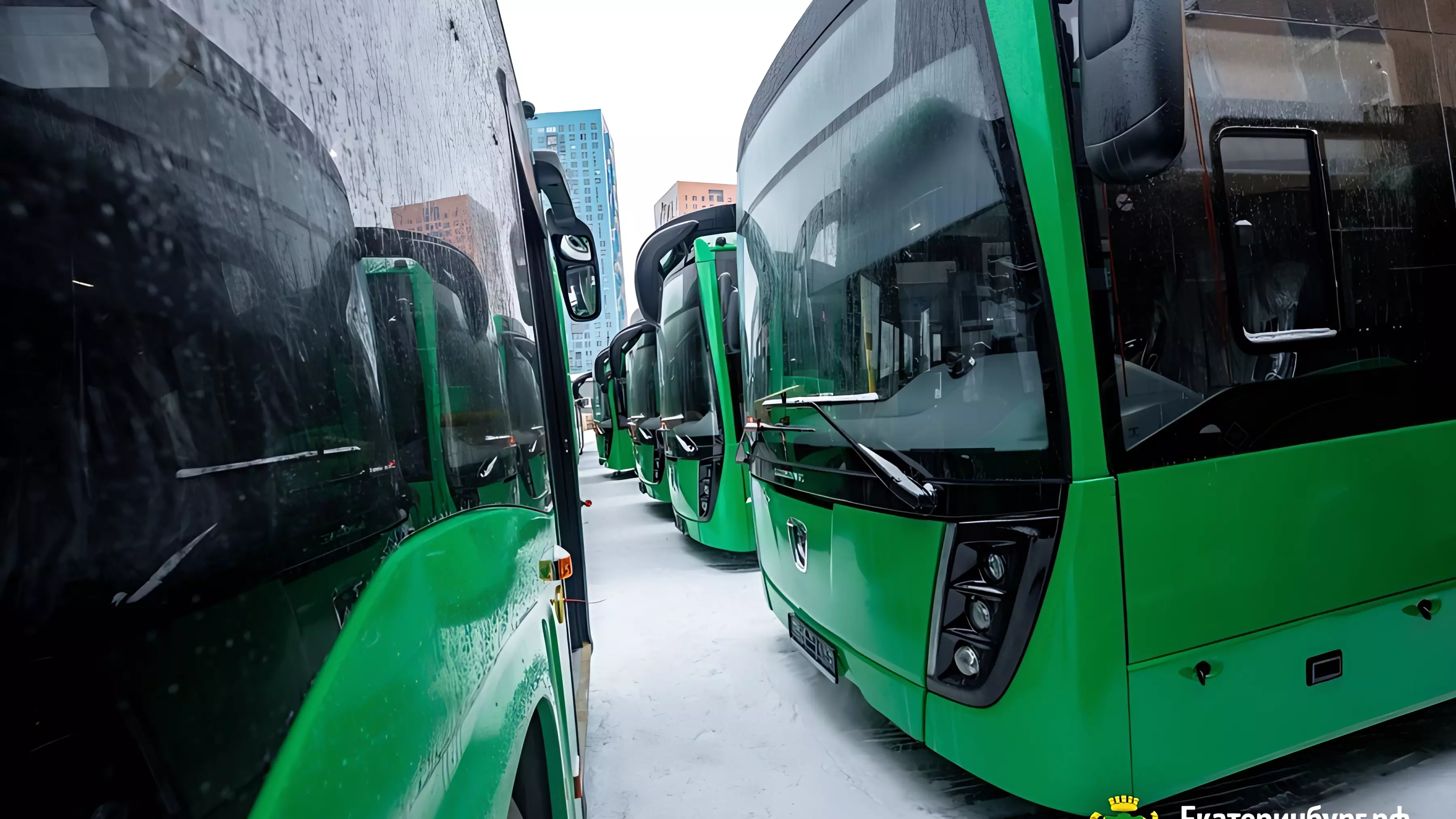 Екатеринбург получил новую партию автобусов