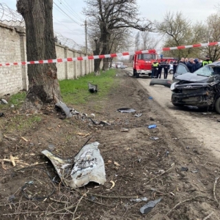 Пятеро подростков насмерть разбились на машине в Новочеркасске