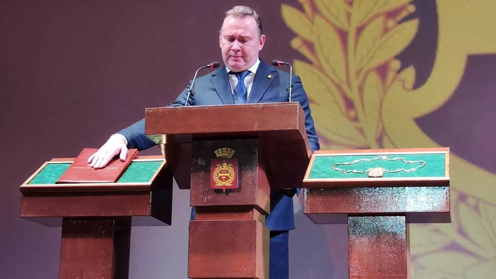 Инаугурация главы Нижнего Тагила Владислава Пинаева состоялась 13 октября