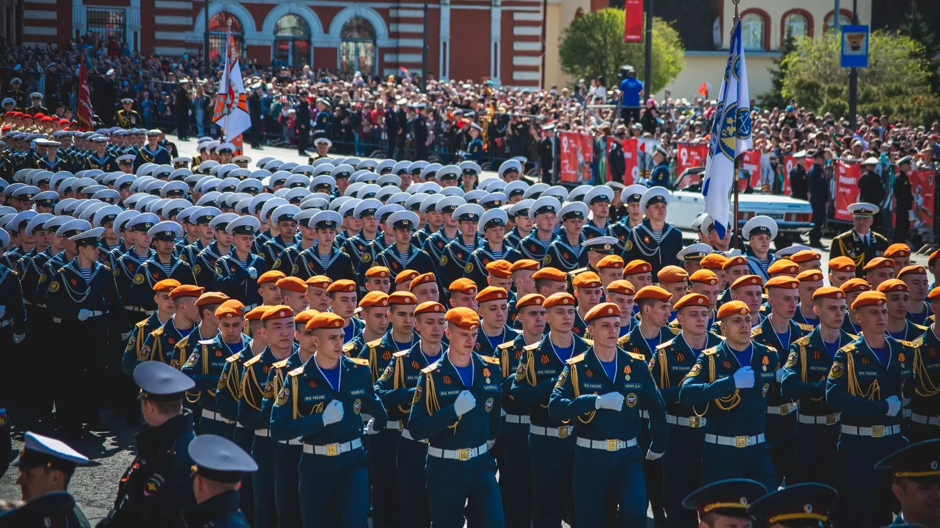 Репетиция парада Победы прошла в Екатеринбурге