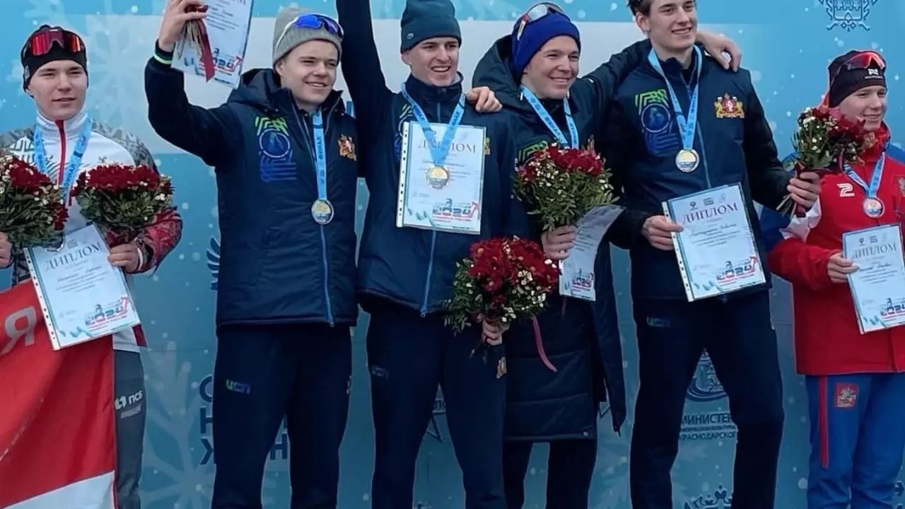 Тагильский лыжник завоевал золото в эстафете на Всероссийской Спартакиаде