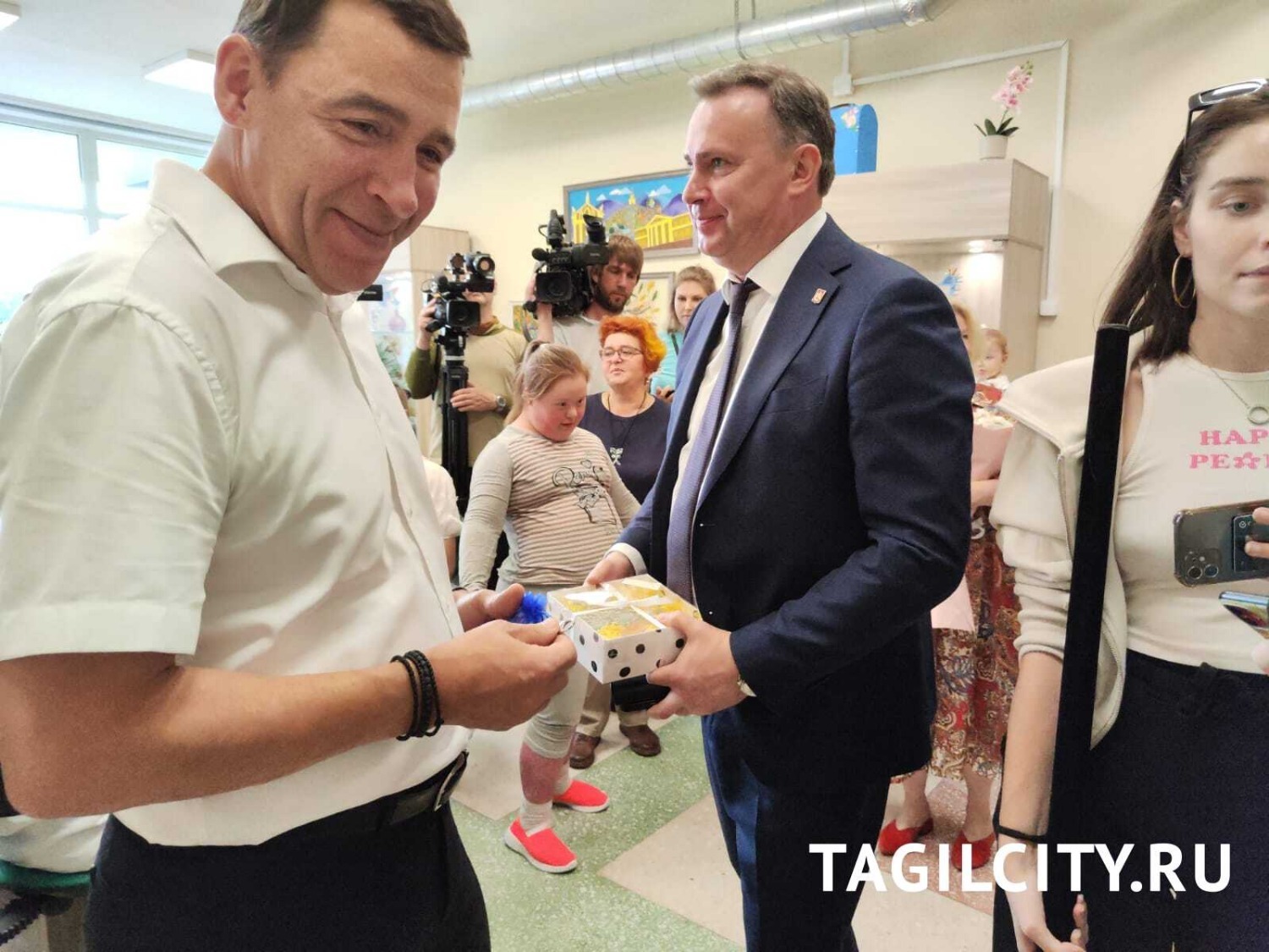 Экскурсия для губернатора Свердловской области Евгений Куйвашева по ГДДЮТ