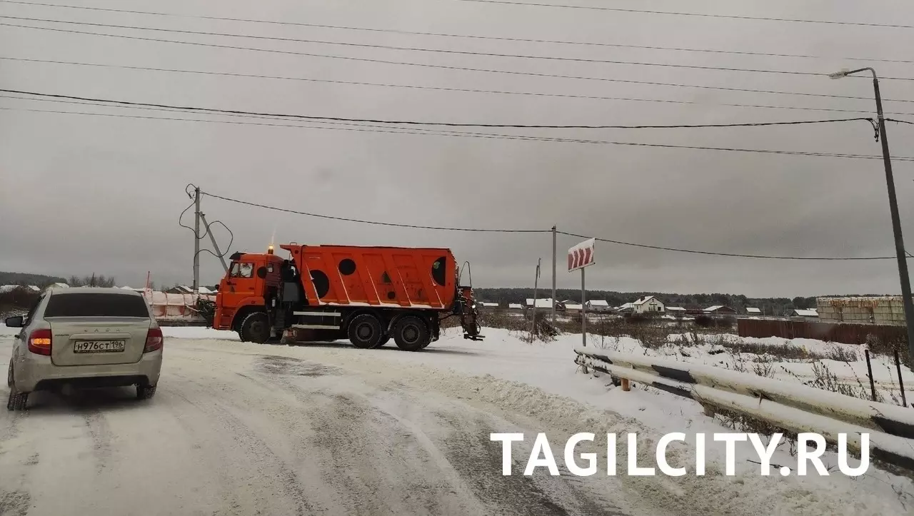 Уборка снега в Нижнем Тагиле 