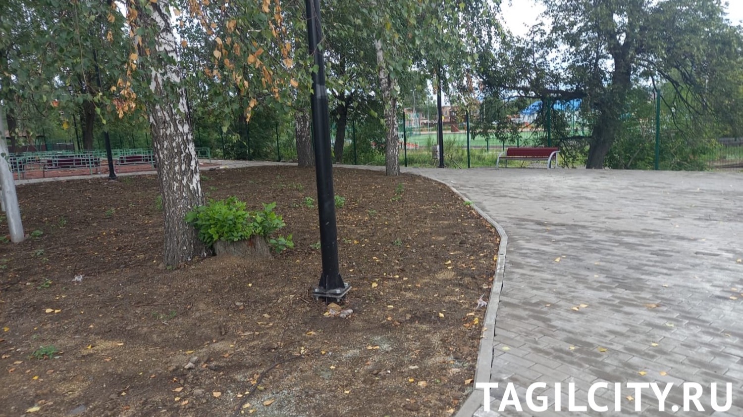 Продолжение реконструкции парка в Черноисточинске 
