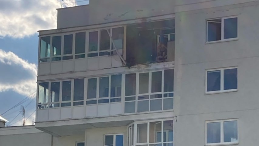 Взрыв прогремел на балконе в Екатеринбурге