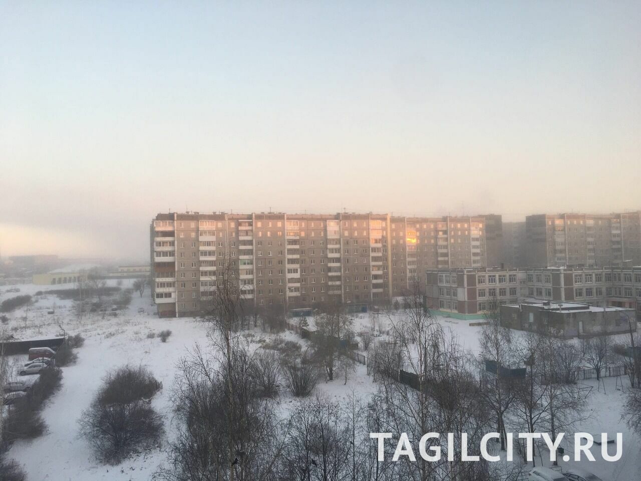 Выбросы в Алтайском микрорайоне Нижнего Тагила