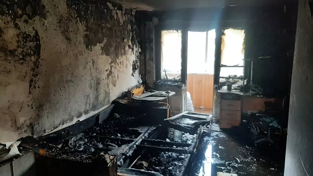 В Нижнем Тагиле произошел пожар в жилой квартире