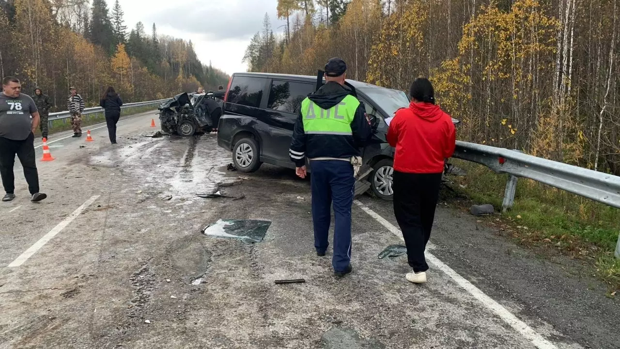 Два человека погибли в лобовом ДТП на трассе в Свердловской области