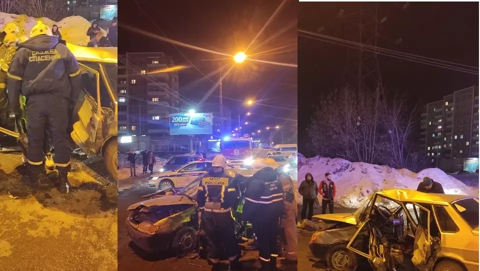 В Нижнем Тагиле два человека пострадали в ДТП на улице Космонавтов