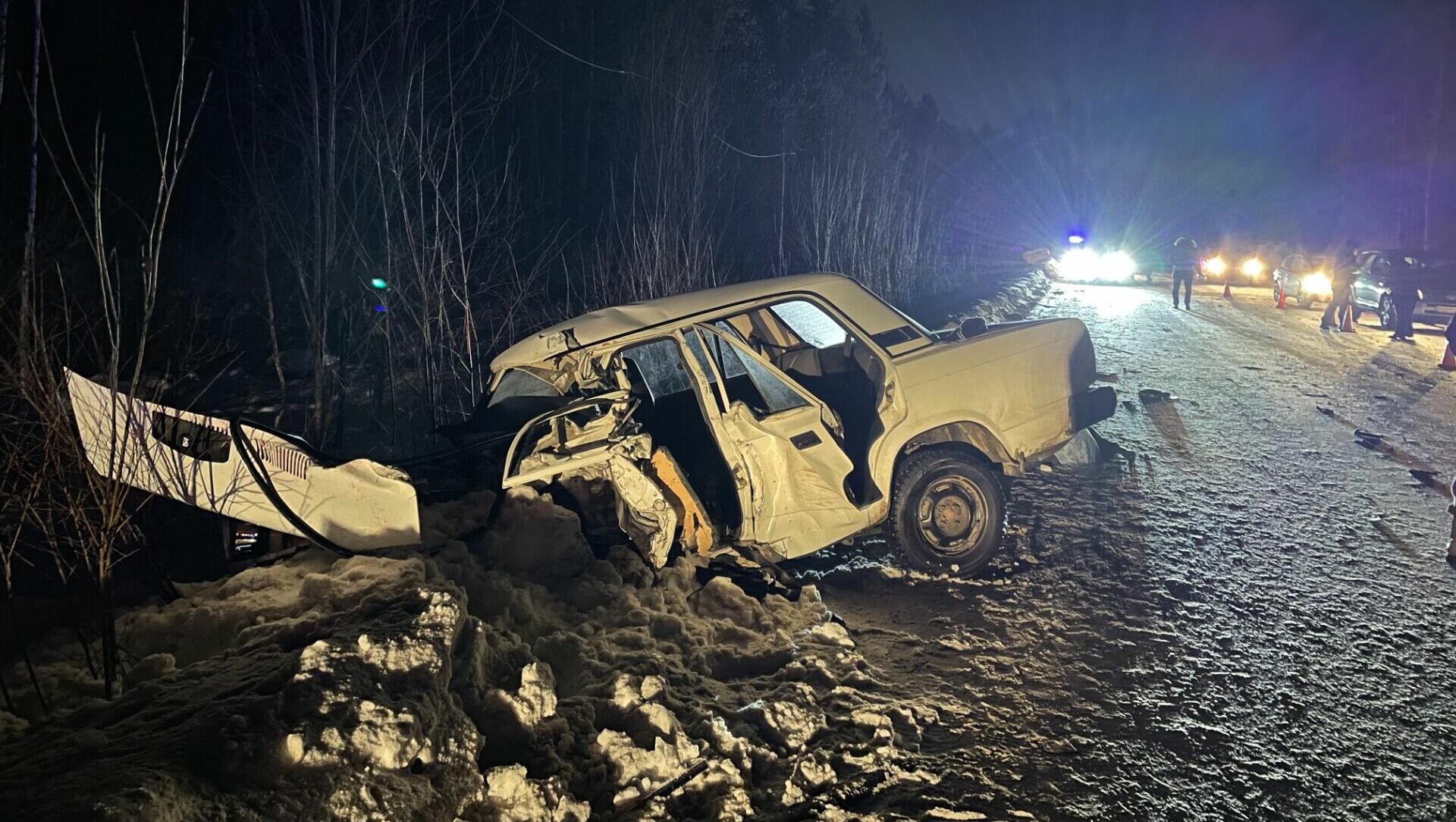 В ДТП на трассе под Кушвой погиб водитель