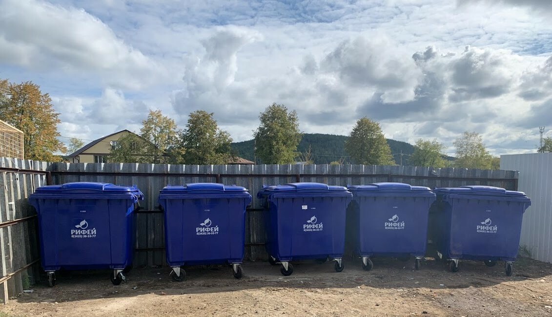 1,2 тысячи новых евроконтейнеров для мусора появились на севере Свердловской области